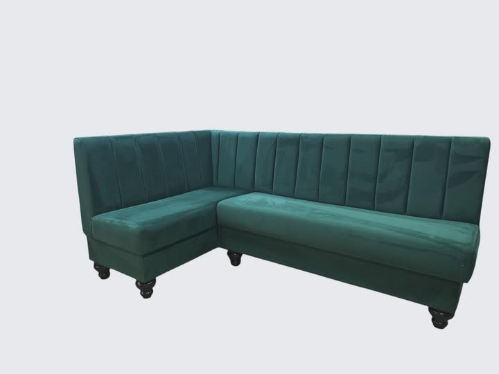 Bespoke corner banquet seating