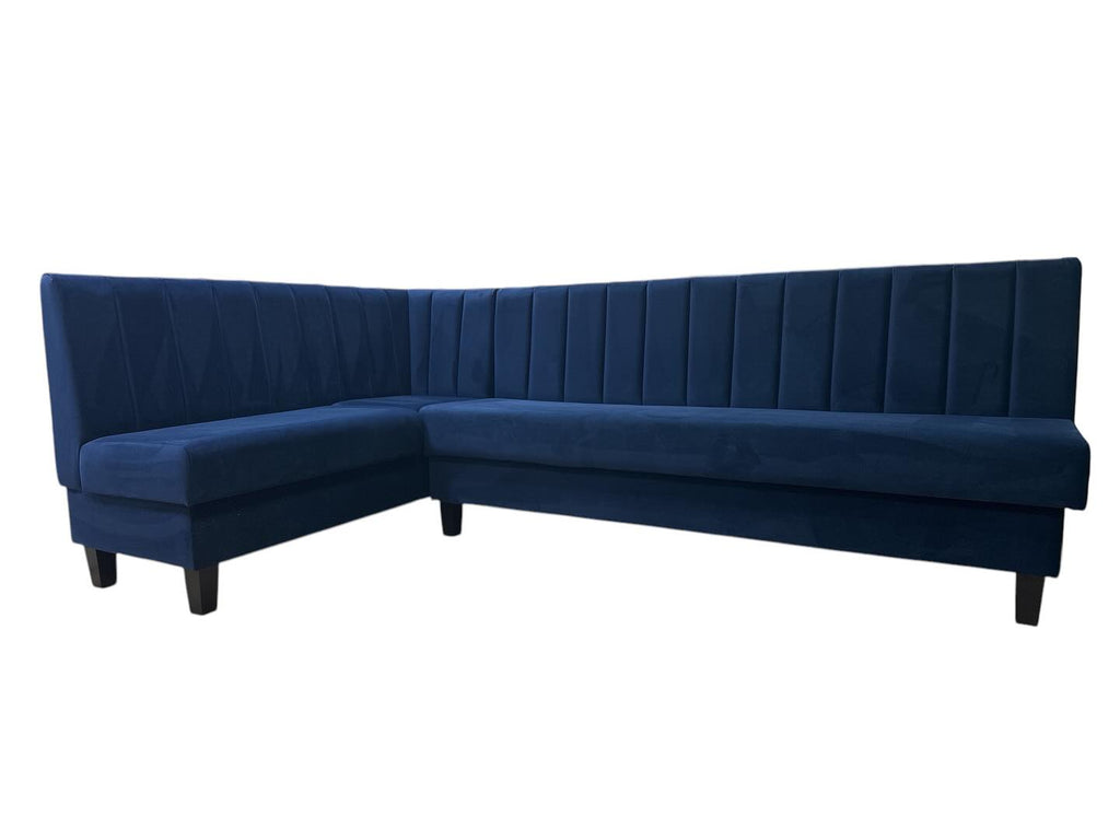 Bespoke corner banquet seating