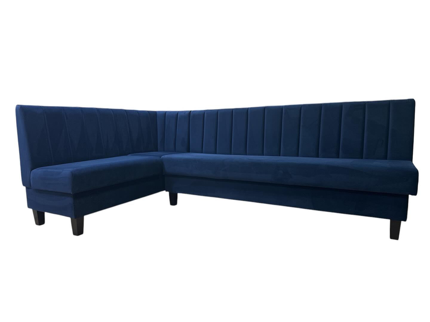 Bespoke corner banquet seating